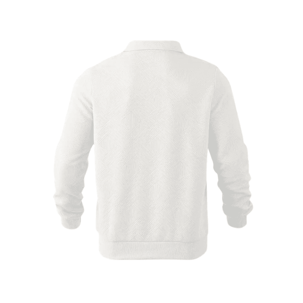 Rizo | Suéter de cremallera con diseño estampado