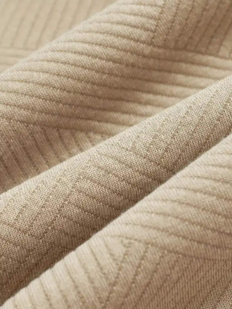 Rizo | Suéter de cremallera con diseño estampado